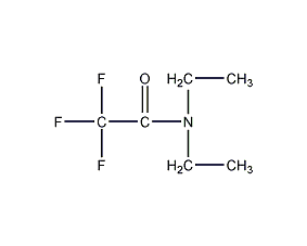 N,N-二乙基-2,2,2-三氟乙酰胺结构式