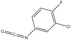 3-氯-4-氟异氰酸苯酯结构式
