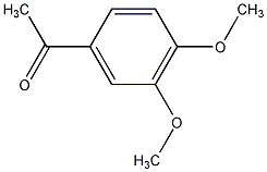 3',4'-二甲氧基苯乙酮结构式