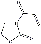 3-丙烯酰-2-噁唑烷酮结构式