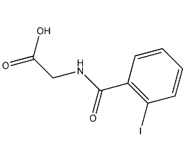 2-碘马尿酸结构式