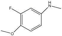 3-氟-4-甲氧苄胺结构式