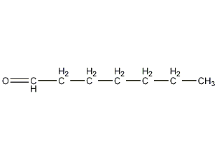 庚醛结构式