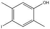 4-碘-2,5-二甲基苯酚结构式