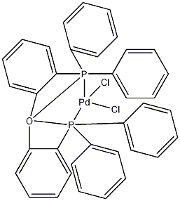 双(二苯膦苯基)乙醚(II)二氯化钯结构式
