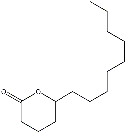 δ-十四烷内酯结构式