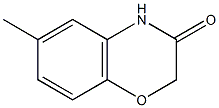 6-甲基-2H-1,4-苯并噁嗪-3(4H)-酮结构式