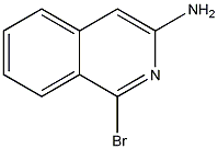 1-溴异喹啉胺结构式