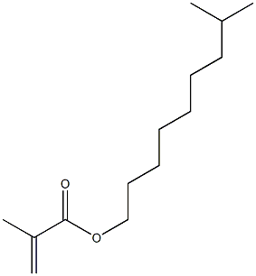 甲丙烯酰酸异癸酯结构式