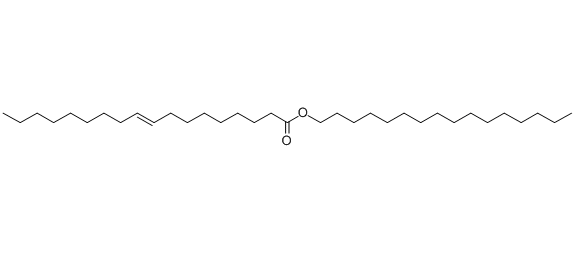 油酸棕榈醇酯结构式