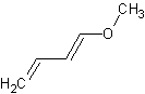 1-甲氧基-1,3-丁二烯结构式