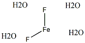 氟化铁(II)结构式
