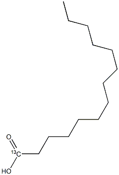 Myristic acid-1-13C