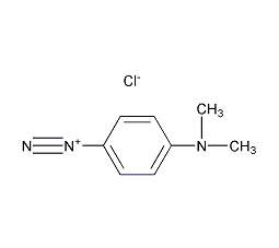 4-(N,N-二甲基氨基)重氮苯氯结构式