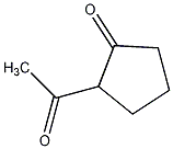 2-乙酰基环戊酮结构式