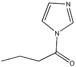 1-丁酰咪唑结构式