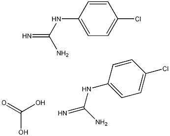碳酸4-氯苯基胍结构式