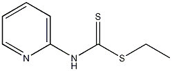 2-吡啶二硫代氨基甲酸乙酯结构式