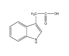 3-吲哚乙酸结构式