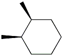 顺-1,2-二甲基环己烷结构式