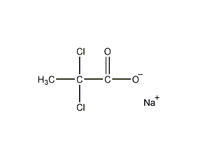 2,2-二氯丙酸钠结构式