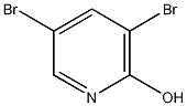 3,5-二溴-2-羟基吡啶结构式