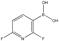 2,6-二氟-3-吡啶硼酸结构式