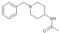 4-乙酰胺基-1-苄基哌啶结构式