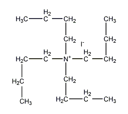 四正丁基碘化铵结构式