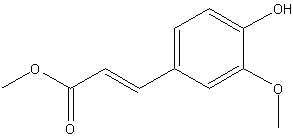 3-(4-羟基-3甲胺基)肉硅酸甲酯结构式