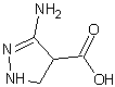 3-氨基吡唑-4-羧酸结构式