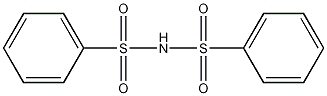 N-(苯磺酰基)苯磺酰胺结构式