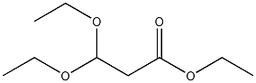 3,3-二乙氧基丙酸乙酯结构式