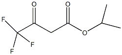 4,4,4-三氟乙酰乙酸异丙酯结构式