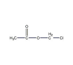 乙酸氯甲酯结构式