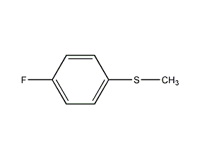 4-氟茴香硫醚结构式