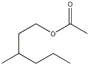 3-甲基己基醋酸酯结构式
