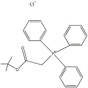 （叔丁氧基羰基甲基）氯化三苯基磷结构式