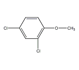 2,4-二氯苯甲醚结构式