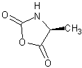 (S)-4-甲基唑烷-2,5-二酮结构式