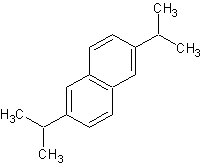 2,6-二异丙基萘结构式