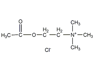 氯化乙酰胆碱结构式