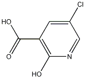 5-氯-2-羟基烟酸结构式