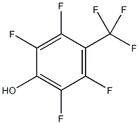 2,3,5,6-四氟-4-(三氟甲基)苯酚结构式