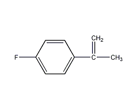 1-氟-4-(异丙烯基)苯结构式