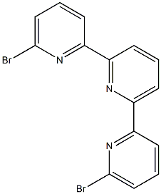 6,6''-二溴-2,2':6',2''-三联吡啶结构式