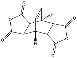 双环(2.2.2)辛-7-烯-2,3,5,6-四羧酸二酐结构式