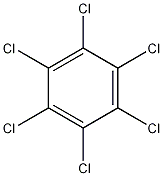 六氯苯结构式