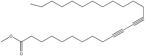 10,12-二十五烷二炔酸甲酯结构式