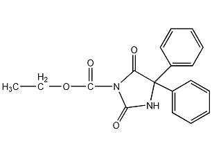 N -苯妥英碳水化合物结构式
